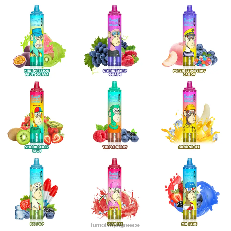 Fumot Tornado 15000 ατμούς μιας χρήσης - 25 ml (1 τεμάχιο) N0240189 | Fumot Shop vimto