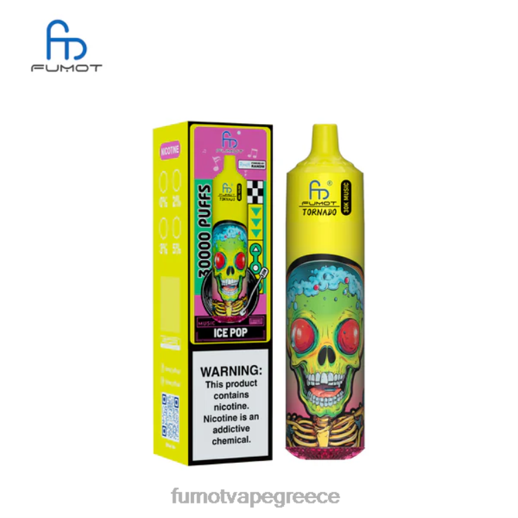 Fumot Vape Flavours 828J015 ice pop Fumot Tornado 30k μουσική