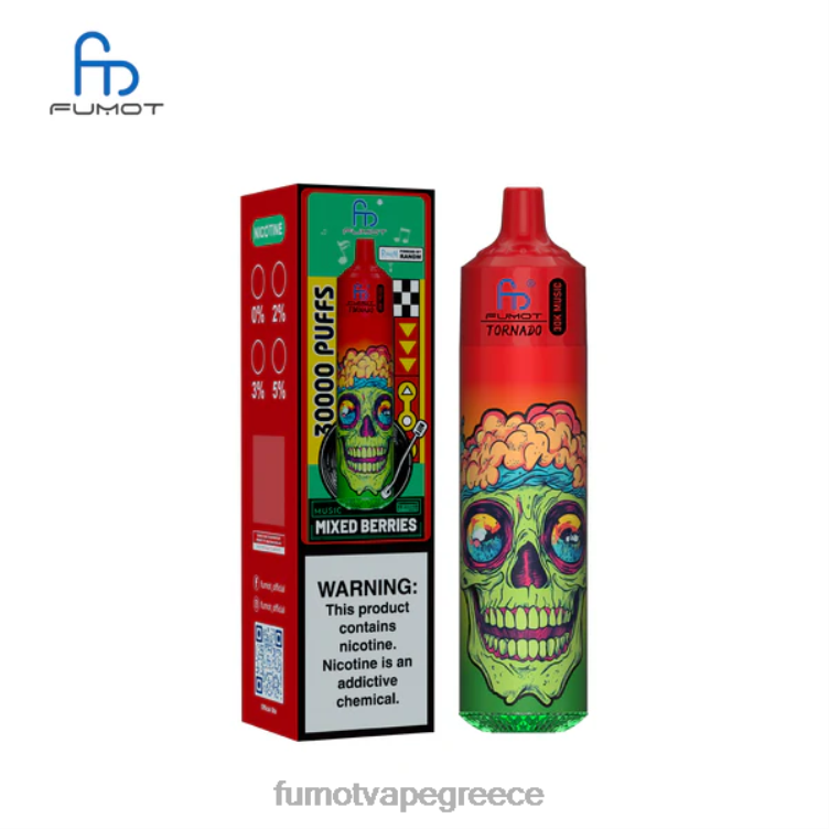 Fumot Vape Online Shop 828J018 ανάμεικτα μούρα Fumot Tornado 30k μουσική