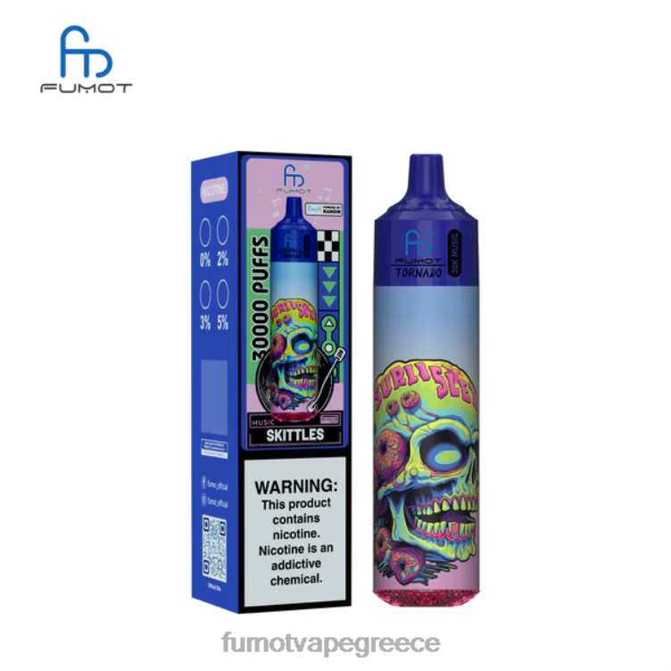 Fumot Vape Price 828J024 κορύνες Fumot Tornado 30k μουσική