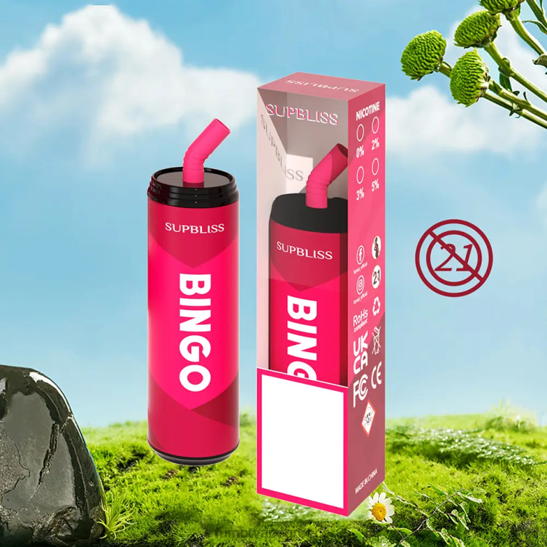 Fumot Supbliss Bingo 9000 στυλό μιας χρήσης (1 τεμάχιο) - 18 ml N0240472 | Fumot Vapes ροζ λεμονάδα